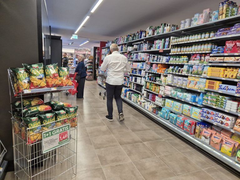 Neueröffnung Spar-Markt in Brand