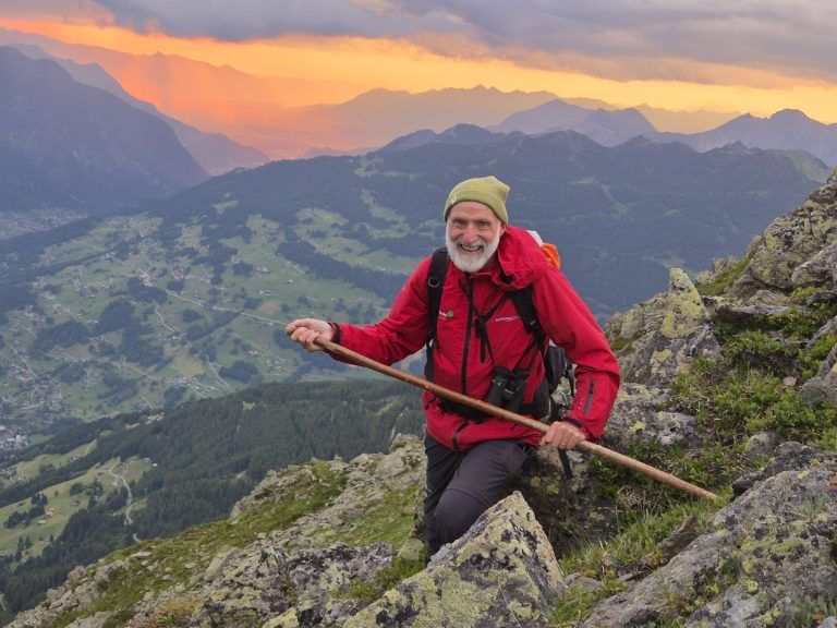 Sonnenwendfeuer am Hochjoch mit Walter Zudrell