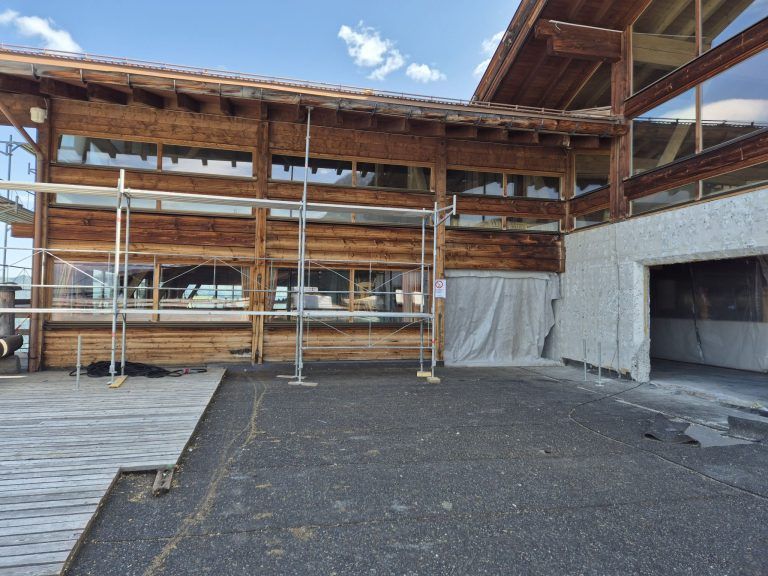 Kapell-Restaurant, Bergrestaurant Kapell, Silvretta Montafon, Umbau, Hochjoch