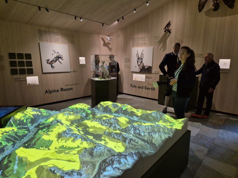 Naturraum.Verwall, Eröffnung, Ausstellungsraum