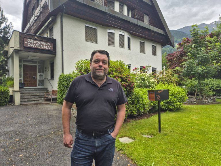 Privatzimmervermieter Wolfang Raunicher