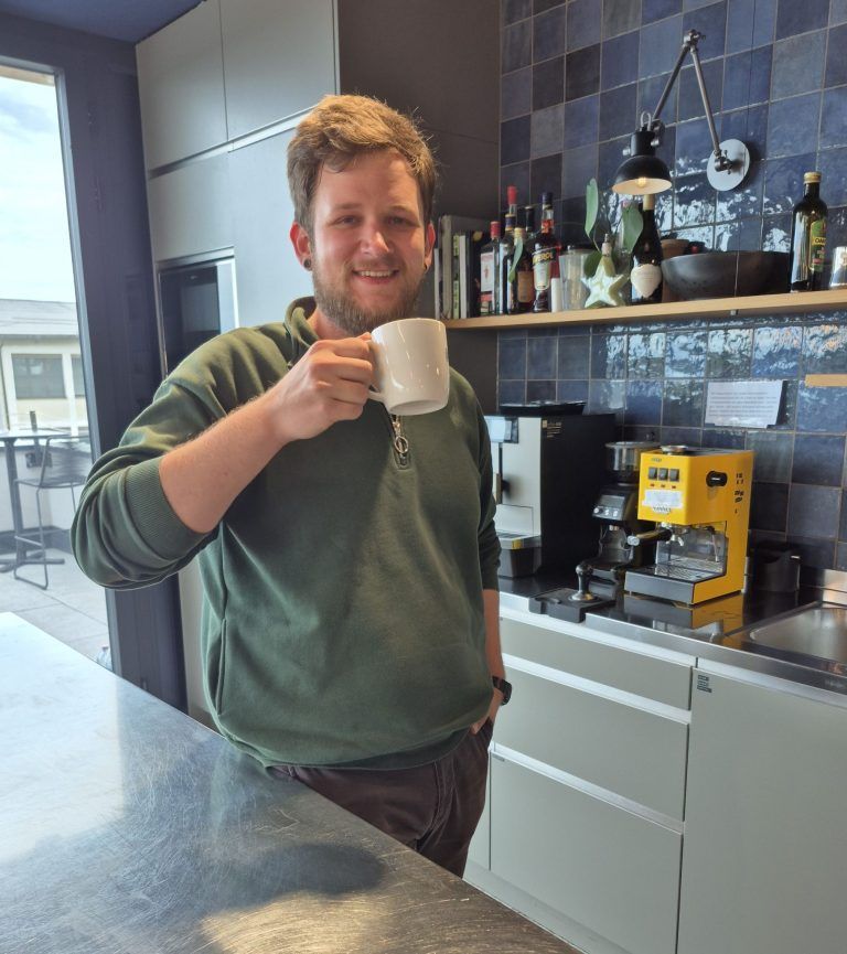 Digitale Welten menschlich gedacht: Ein Lebenselixier ist Kaffee – dafür muss auch mal Zeit sein. (jh/4)