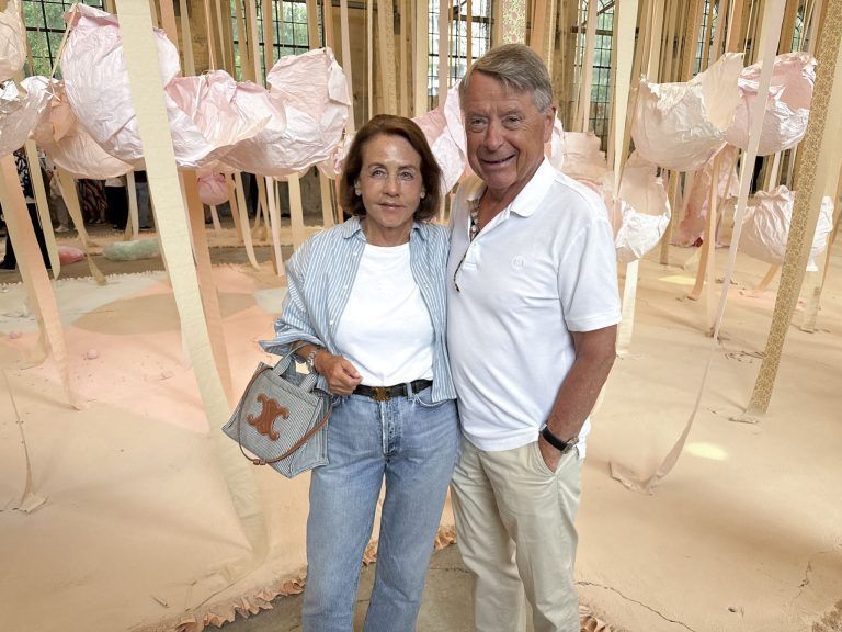 Elke und Herbert Alber kamen in den Kunstraum