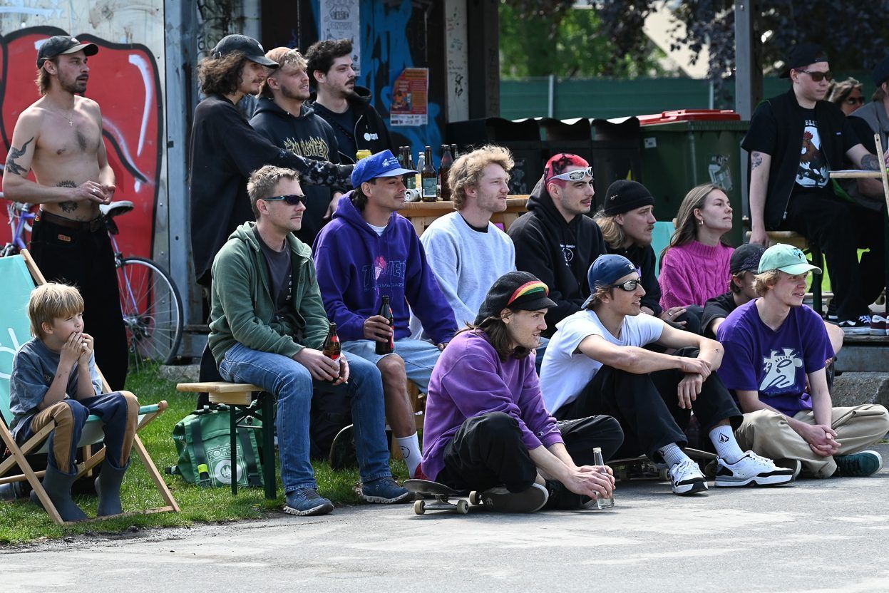 „Skateboarden ist ein Lebensgefühl“: Die Zuseher waren begeistert von den Tricks.