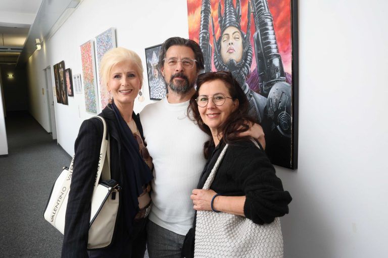"gallery.T69" wieder vielfältig und spannend: Ingrid Andriessen, Gerhard und Manuela Immler ("Immlische Nudeln").