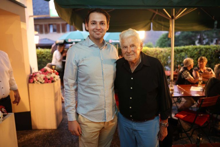 Gastroduo bringt Leben in Lokal: Tobias und Helmut Gabriel.