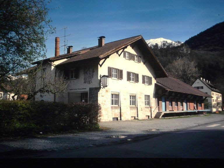 Der Milchhof Bludenz in der Jellerstraße, um 1990 (os)
