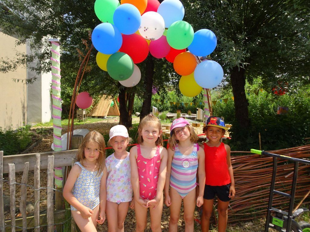 Kinder nahmen neuen Garten der VS Rohrbach in Beschlag