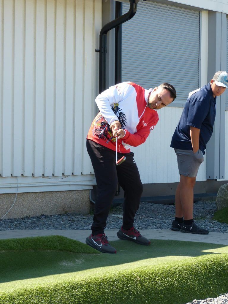 Mathias Jagschitz wird Vizeweltmeister bei Adventure Golf Masters: Mathias Jagschitz darf über seine Glanzleistung sehr zufrieden sein.