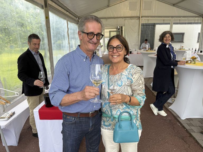 Fiesta in der Bodega: Feierte Geburtstag/ Gerhard Sperger mit Judith