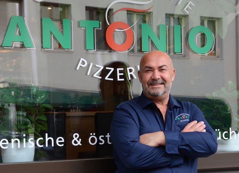 In der Pizzeria Antonio in Bludenz ist Afrim Pllanas seit vielen Jahren beschäftigt. HRJ