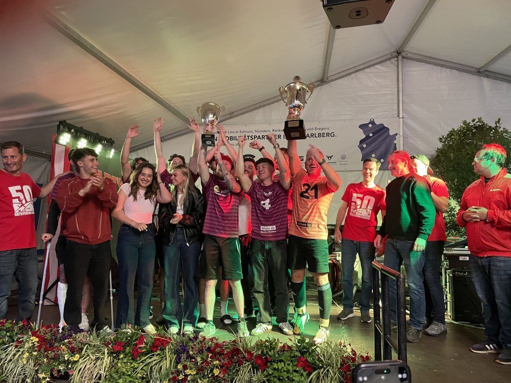 Jubiläum mit Teamgeist
