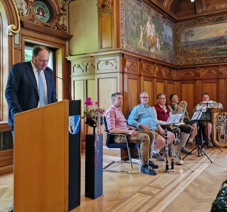 Sozial und engagiert für Kennelbach: Neo-Bürgermeister Christoph Vogelmann würdigte seine Vorgängerin.