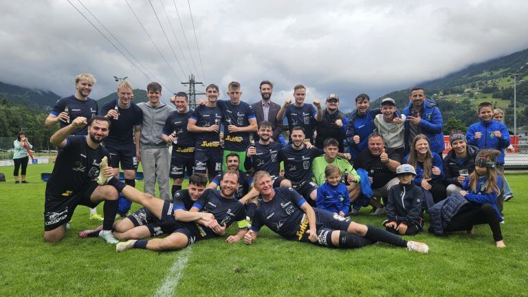 SV Ludesch 1b steigt in die 3. Landesklasse auf.