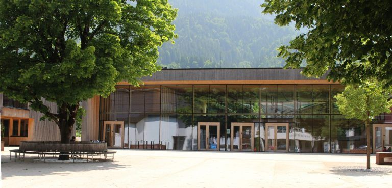 Mellauer Gemeindehaus nimmt Fahrt auf: In den Ende 2018 eröffneten Dorfsaal wurden auch Räumlichkeiten für den Musikverein integriert.