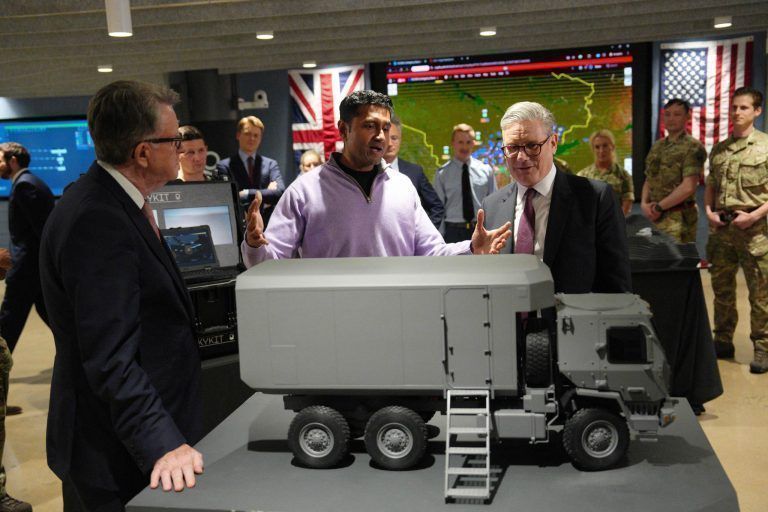 US-BRITAIN-TECHNOLOGY-DEFENCE-STARMER