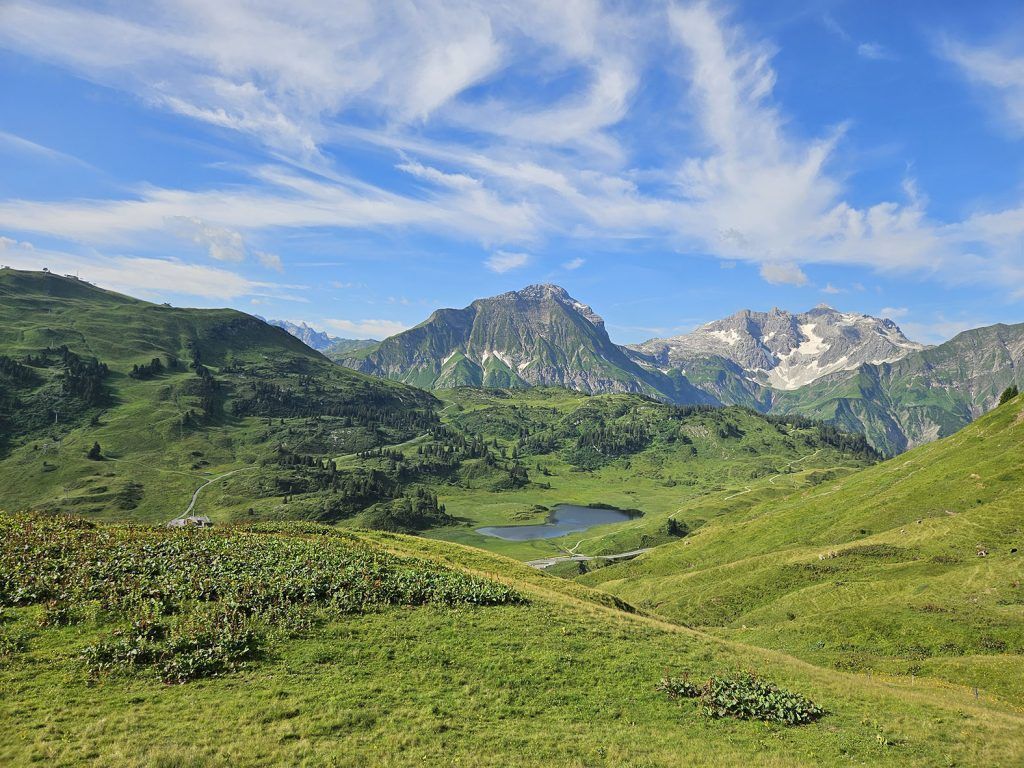 Reizvolle, kurze Gratwanderung