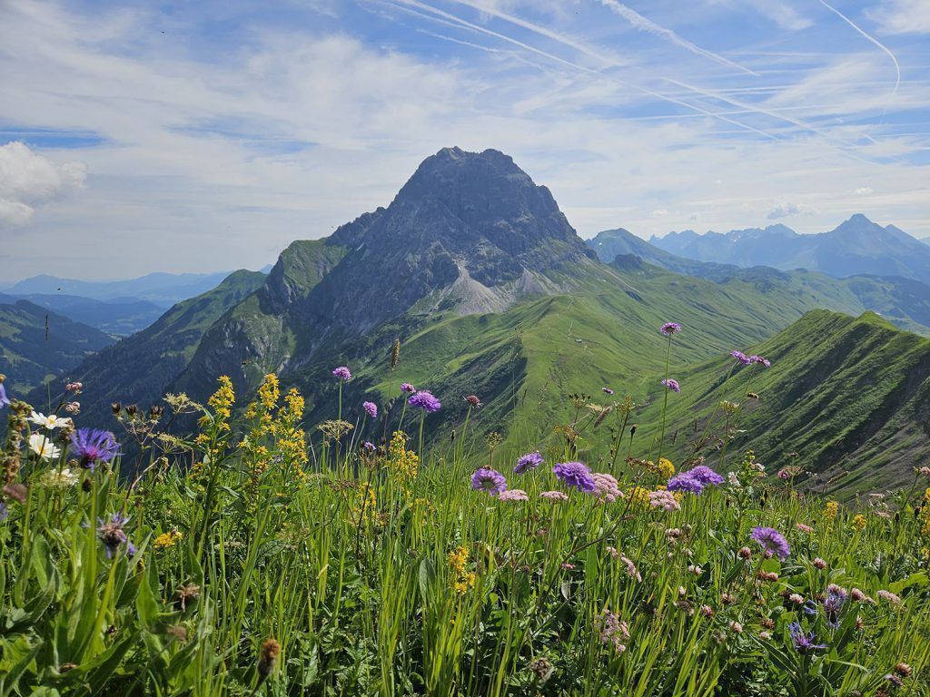 Reizvolle, kurze Gratwanderung