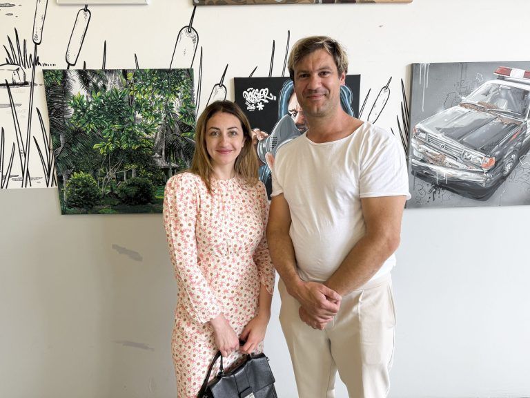 Claudia Polz und Stefan Gander-Schwarzauer kamen nach Dornbirn