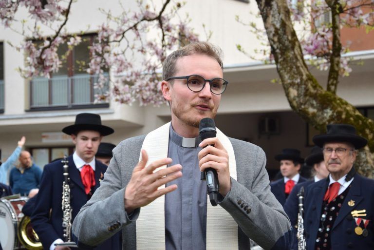 Segnung des Würbel-Areals