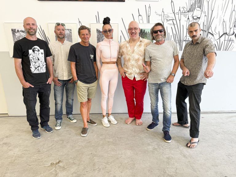 Fabian Hämmerle, Egmont Hartwig, Michael Kopplstätter, Se-Ven Noem, Manuel Lunardi, Thomas Anton Rauch und Michael Salvadori präsentierten ihr _Best of__