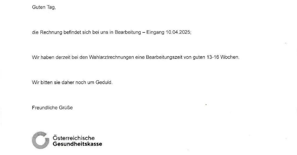 "Für mich ist das ein Skandal" – ÖGK in Vorarlberg warnt vor drei Monaten Wartezeit