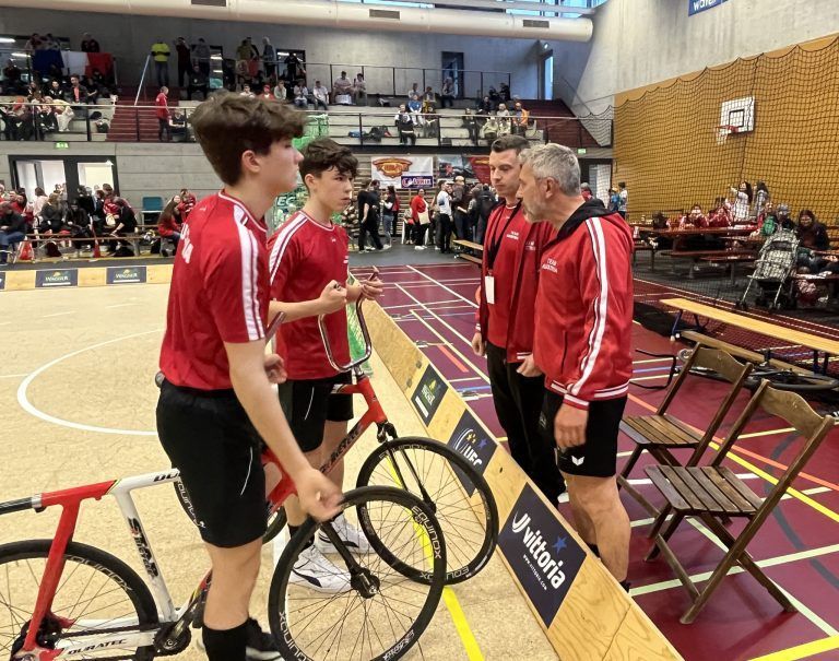 Hallenrad U19 EM 2023 Wallisellen Radball
