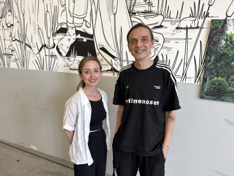 Margarita Köhl und David Altweger beeindruckten mit ihrer Videoinstallation