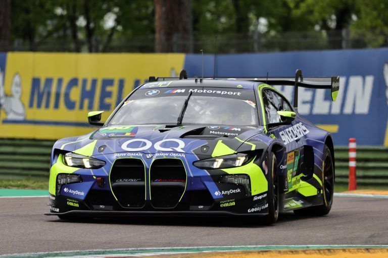 18. – 20. April 2025 | 6h Rennen - FIA World Endurance Championship (FIA WEC) Lauf 2 in Imola (ITA) #46 Al Harthy Ahmad, Kelvin van der Linde, Valentino ROSSI (ita), Team WRT, BMW M4 GT3 Evo, LM GT3,