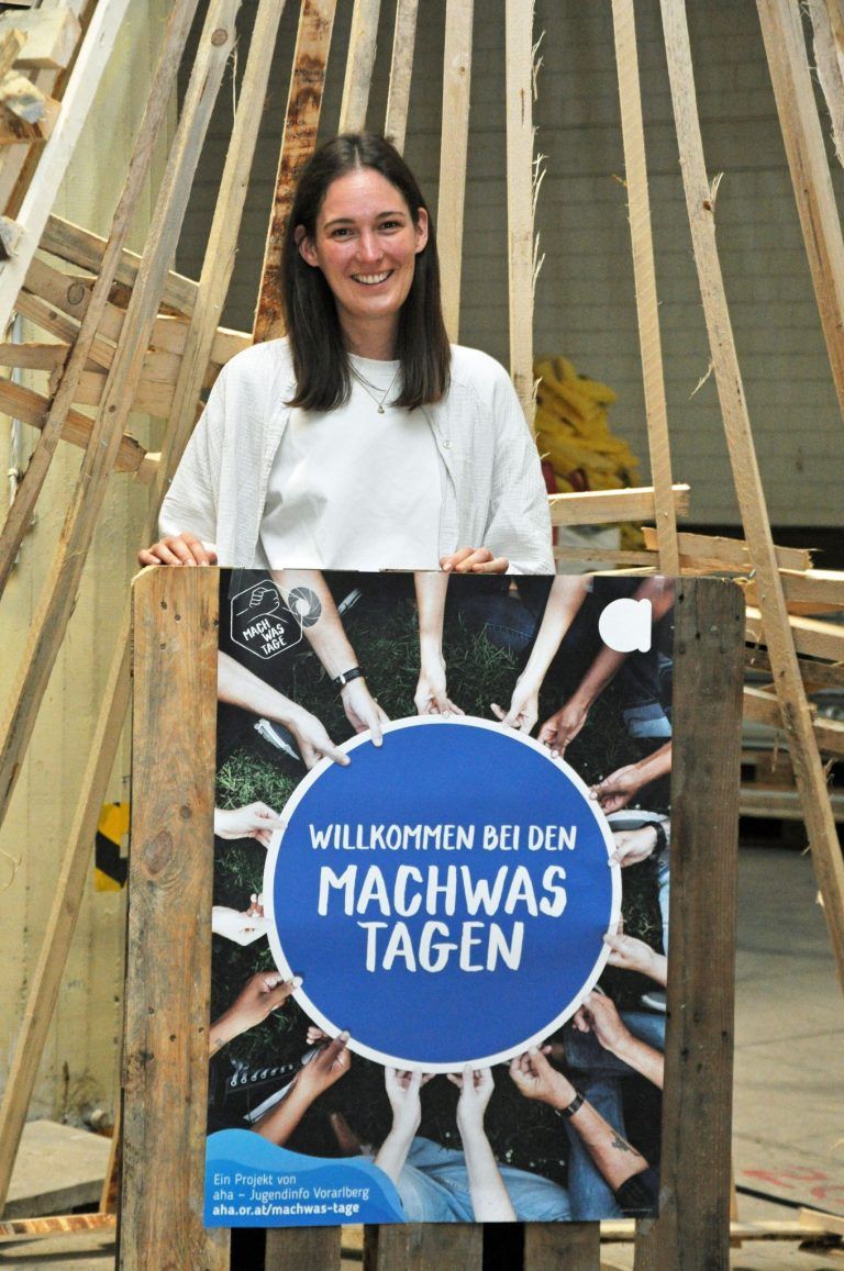 Andrea Gollob, aha-Machwas-Tage; Projektleiterin, Vorarlbergerin des Tages