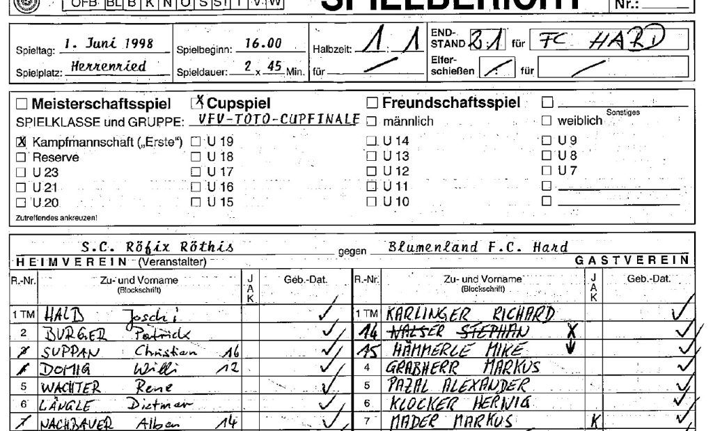27 Jahre danach: "Die Chance ist dieses Mal ungleich größer"