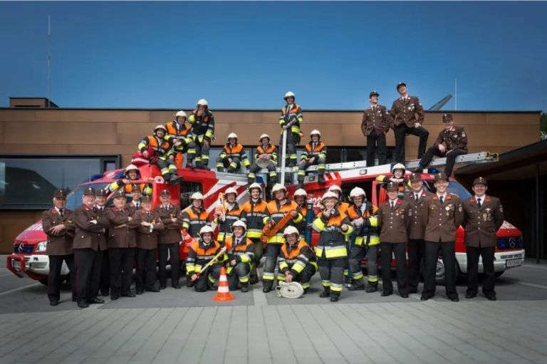 111 Jahre Feuerwehr Röns, Jubiläum, Jubiläumsfeier, Fahnensegnung