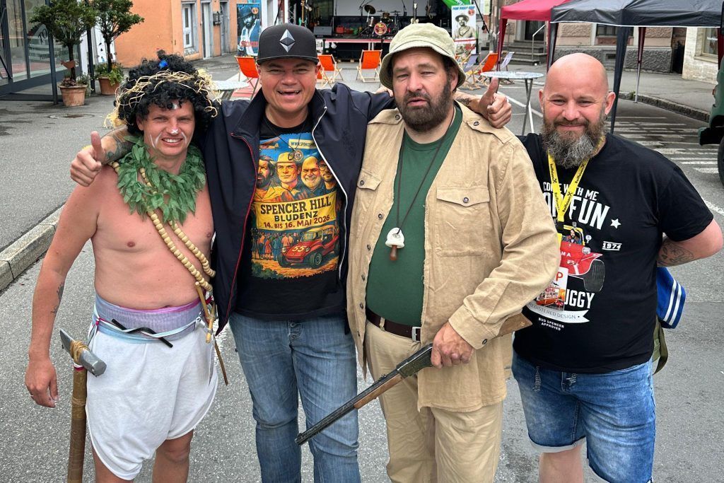 Bludenz als Mekka für Fans von Bud Spencer und Terence Hill