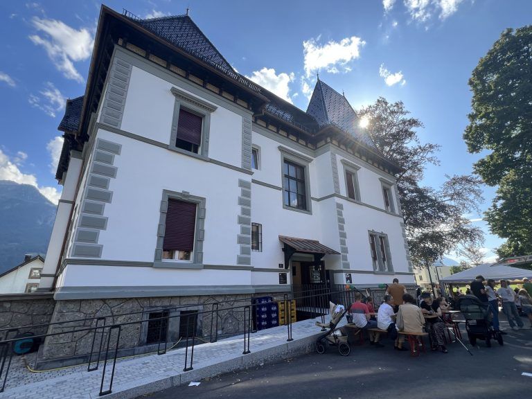 Tag der offenen Tür im Gesundheitscampus Bludenz: Die ehemalige Gassner Villa ist das Herzstück des Campus.