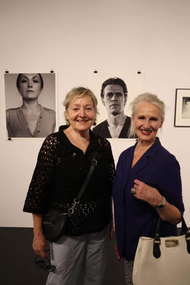 Fotolegendinnen im Flatz Museum: Medizinerin Elisabeth Brändle und Modefachfrau Uli Zumtobel.