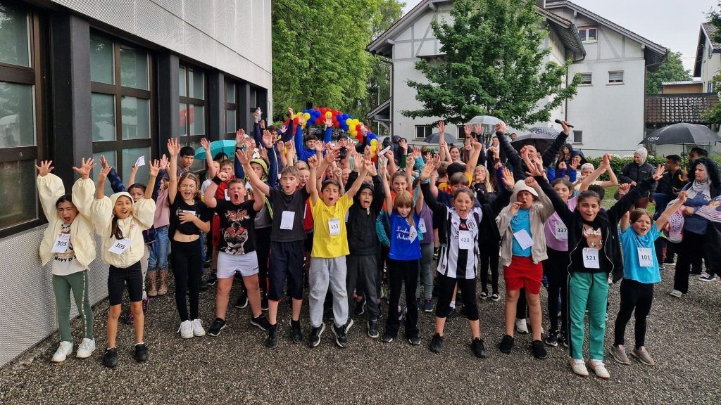 Ein gemeinsamer Lauf für die Schule