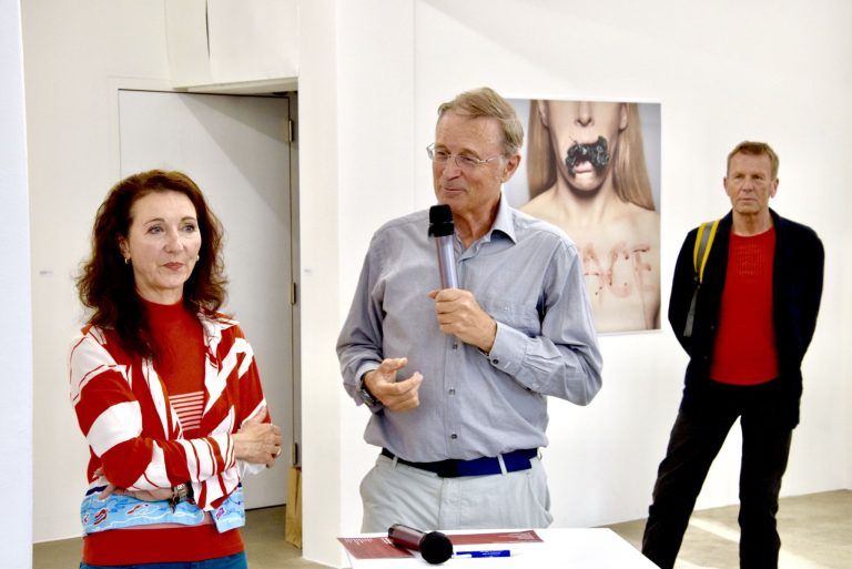 "Stachel im Fleisch der Gesellschaft": Dagmar Lang, Roland Haas und Christian Moisl, v. l.