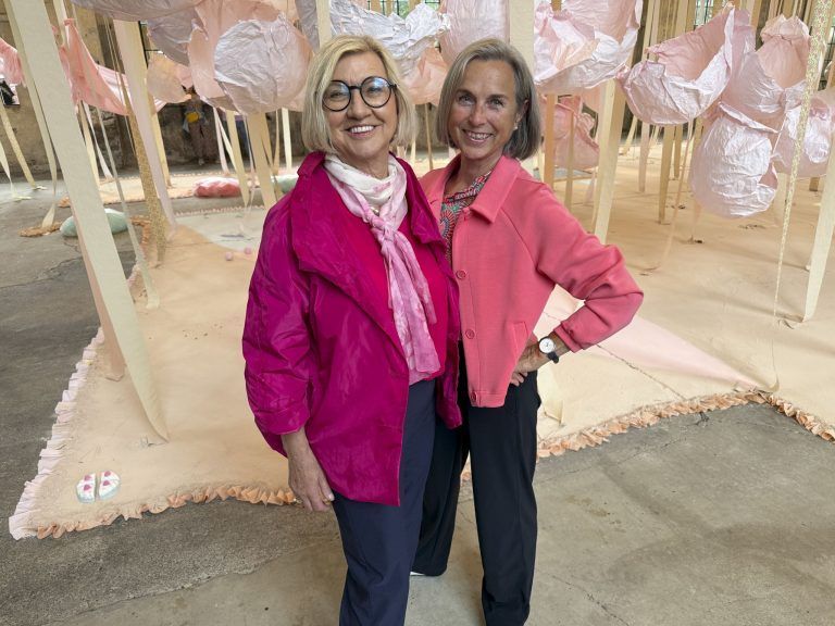 Christine Nachbaur und Brigitte Loacker kamen nach Dornbirn