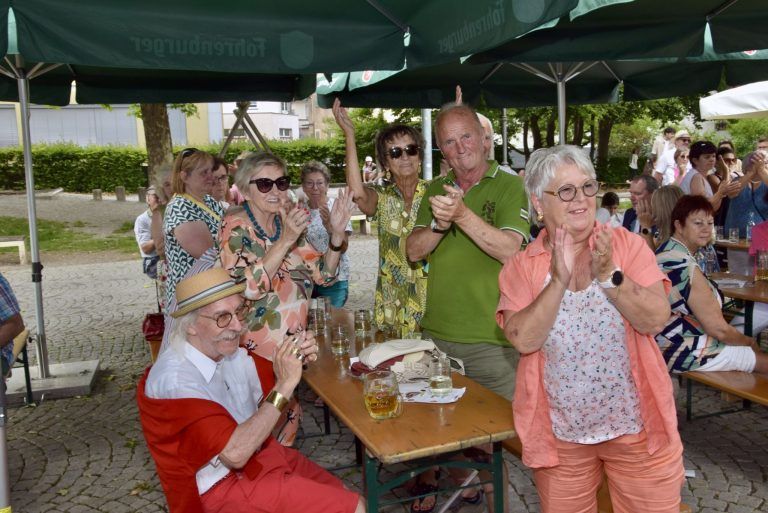 Klangwolke schwebte überm Städtle: Beste Stimmung bei der Remise