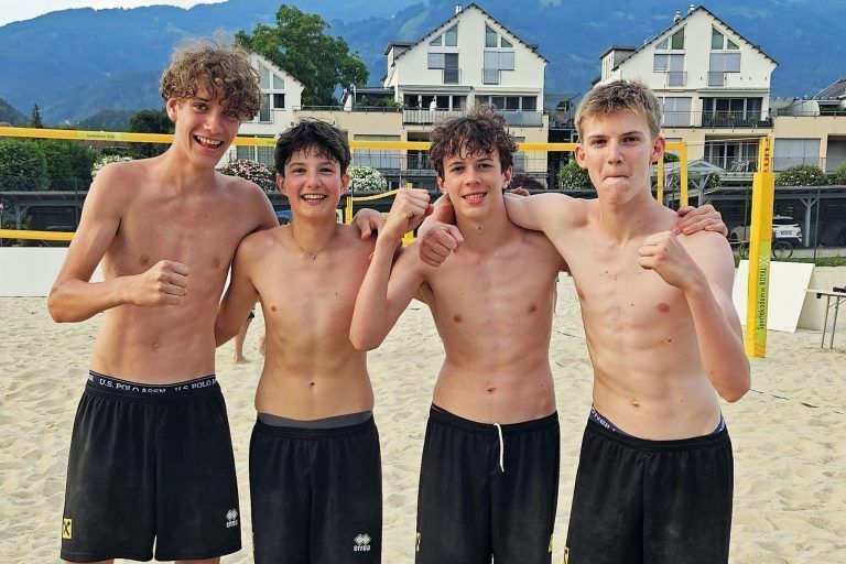 Ohne Satzverlust ins Finale: Die Jungs zeigten sich kampflustig.