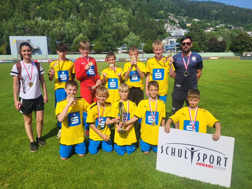 MS Koblach triumphiert bei Schülerliga-Finale