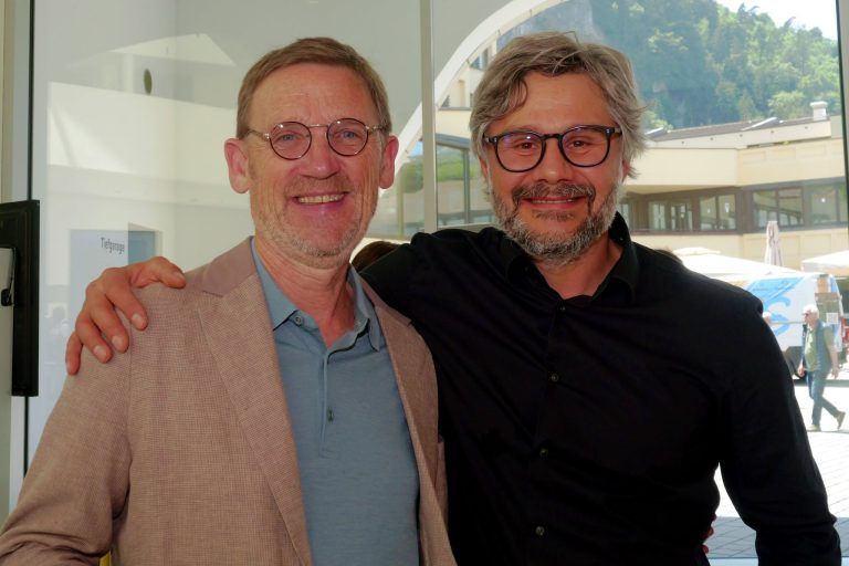 Saxophon in seiner ganzen Bandbreite: Dr. Jörg Maria Ortwein und Fabian Pablo Müller.