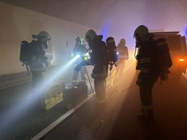 Feuerwehr, Übung, Tunnelübung, Laterns, Zwischenwasser, Rankweil