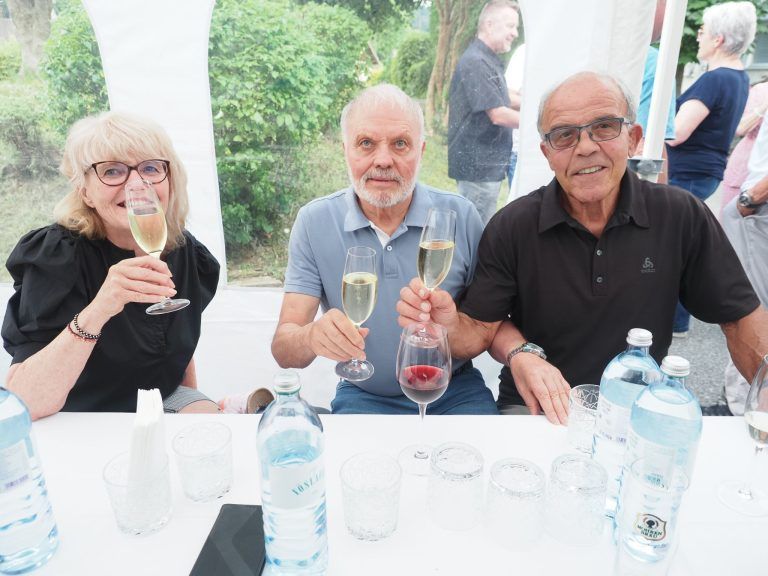Wohnanlage Götzis-Eichbühelweg – 50 Jahre: Carola und Anton Seewald, Willi Glück