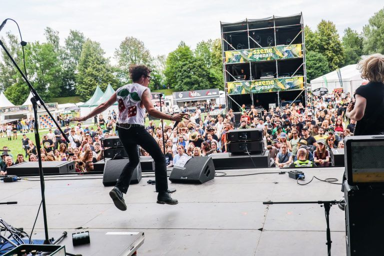 Auftakt zum Szene Openair: "Festivals sind voll mein Ding"