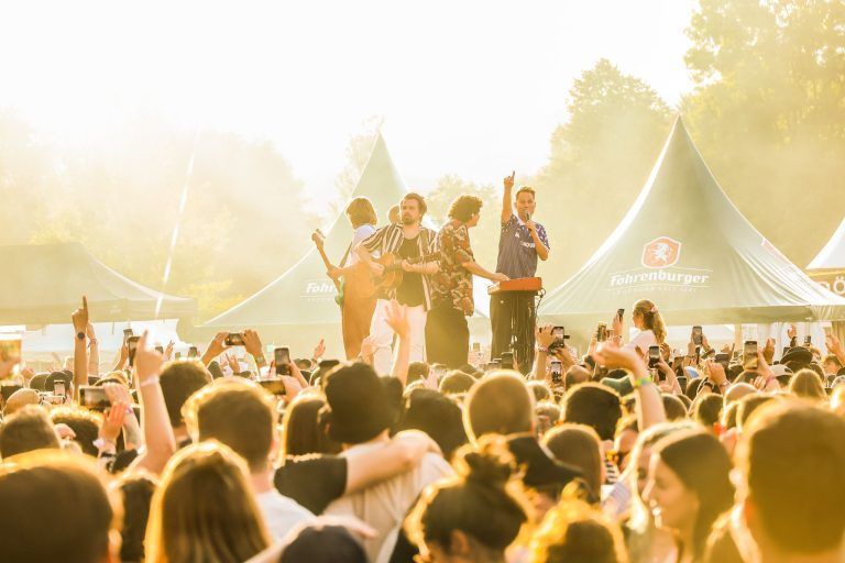 Auftakt zum Szene Openair: "Festivals sind voll mein Ding"