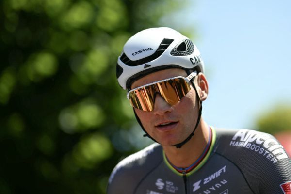 Eine Sekunde voraus: Van der Poel bei Tour zurück in Gelb