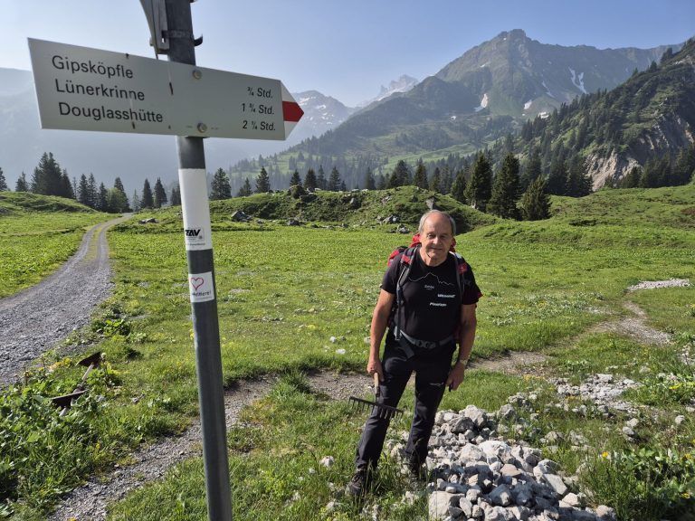 Wegewart Manfred Blenke, Rellstal