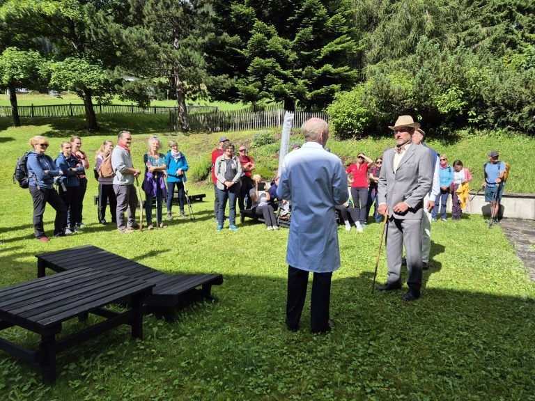teatro caprile, Theaterwanderung, "Grenzerfahrungen am Zauberberg"