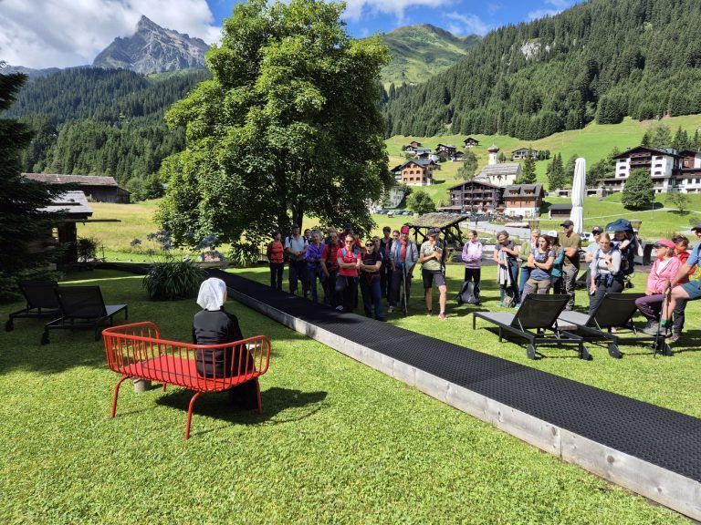 teatro caprile, Theaterwanderung, "Grenzerfahrungen am Zauberberg"
